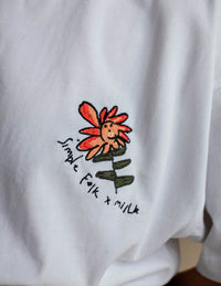 the simple folk x millk organic cotton mum t.shirt