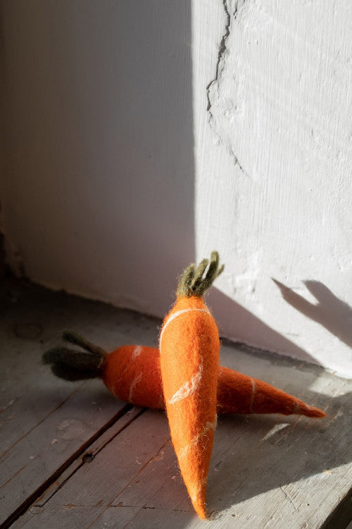 felt carrot - mushkane