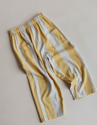 honey stripe organic cotton pant — pre-order