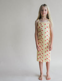 the simple folk x millk cotton hemp dress