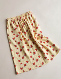 the simple folk x millk cotton hemp skirt