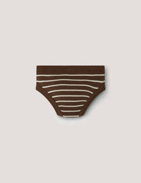 youth - the casual undie - chocolate stripe