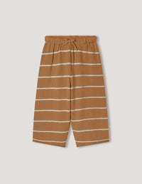 tangerine stripe knitted pant