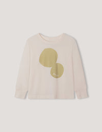 millk bubbles organic cotton hemp top - citrus