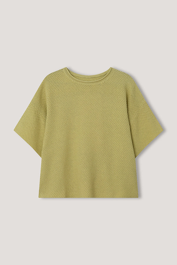 kiwi cotton knit t.shirt