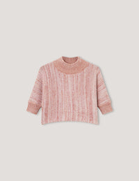 quartz cotton knit pullover
